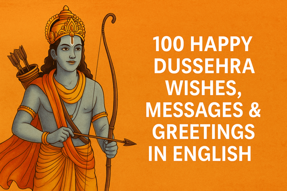 100 Happy Dussehra Wishes, Messages & Greetings in English