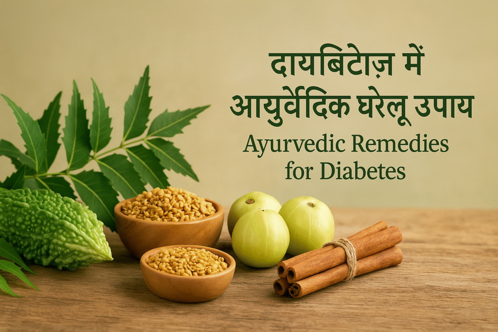 डायबिटीज़ में आयुर्वेदिक घरेलू उपाय